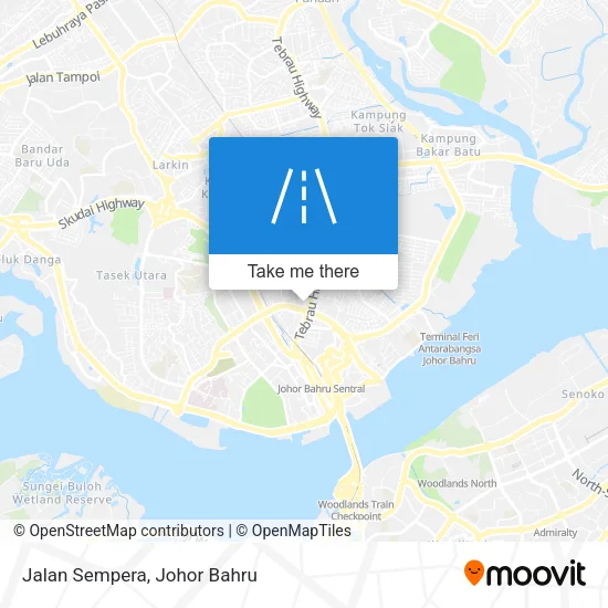 Jalan Sempera map