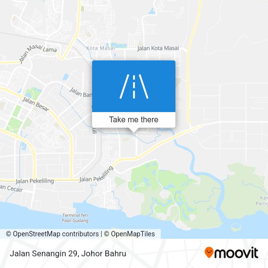 Jalan Senangin 29 map