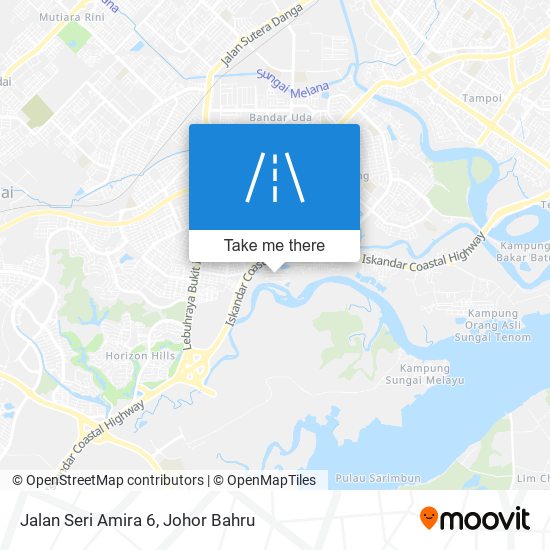 Jalan Seri Amira 6 map