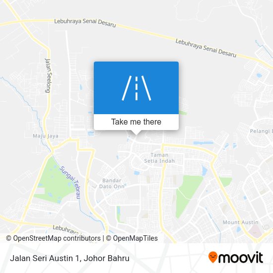 Jalan Seri Austin 1 map