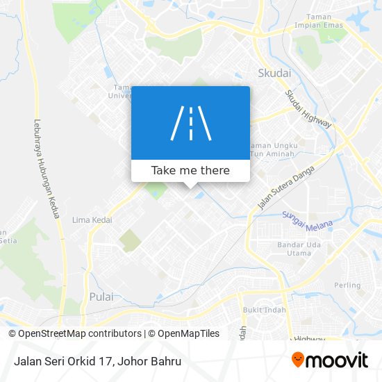 Jalan Seri Orkid 17 map