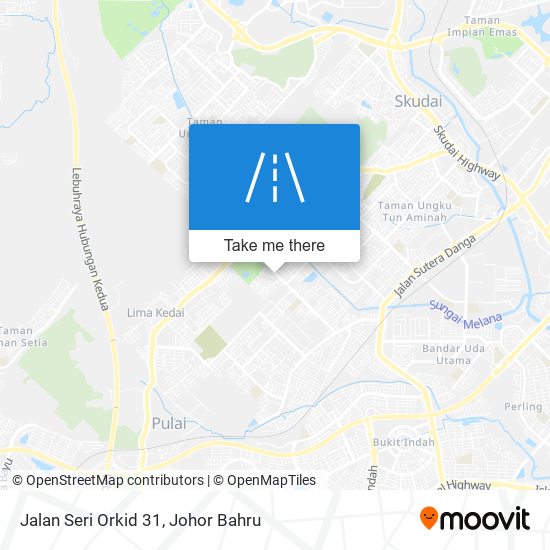 Jalan Seri Orkid 31 map