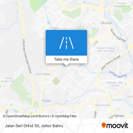 Jalan Seri Orkid 50 map