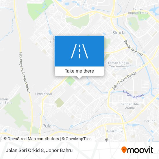 Jalan Seri Orkid 8 map