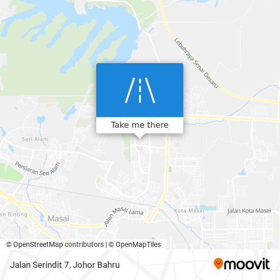 Jalan Serindit 7 map