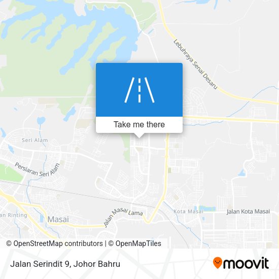 Jalan Serindit 9 map