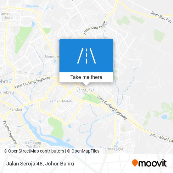 Jalan Seroja 48 map