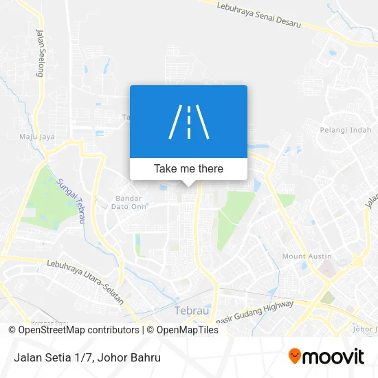 Jalan Setia 1/7 map
