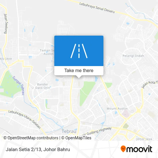 Jalan Setia 2/13 map