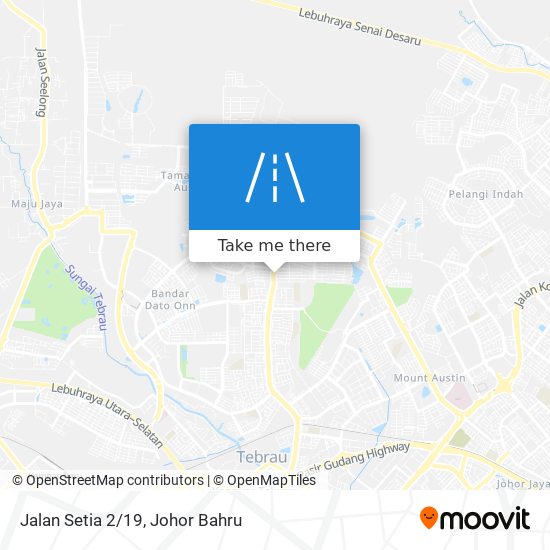 Jalan Setia 2/19 map