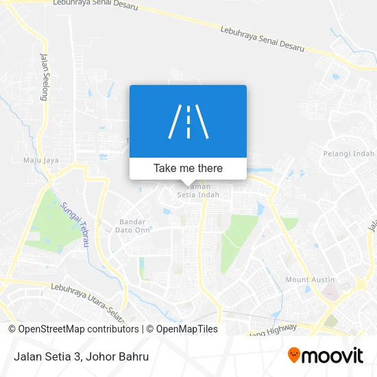 Jalan Setia 3 map