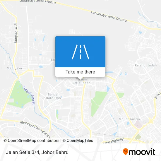 Jalan Setia 3/4 map