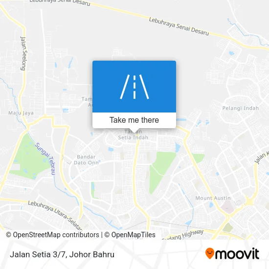 Jalan Setia 3/7 map