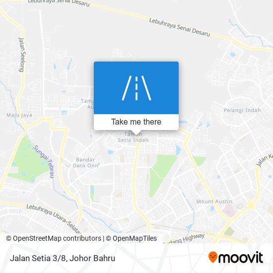 Jalan Setia 3/8 map