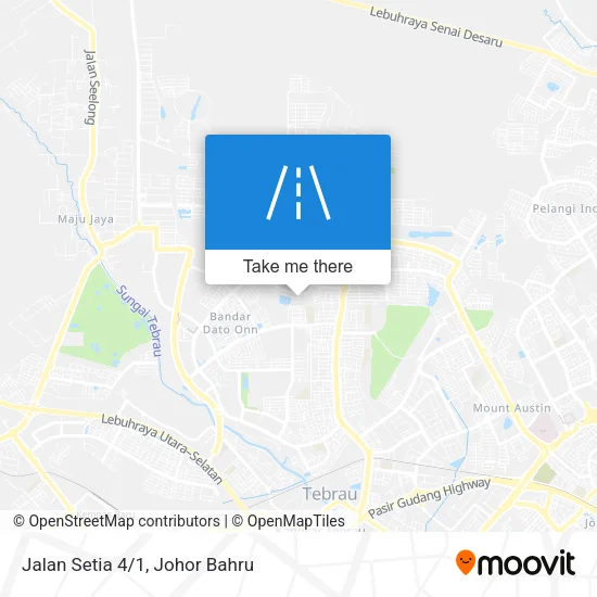 Jalan Setia 4/1 map