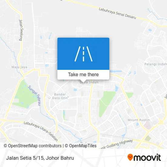 Jalan Setia 5/15 map
