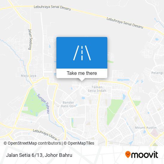 Jalan Setia 6/13 map