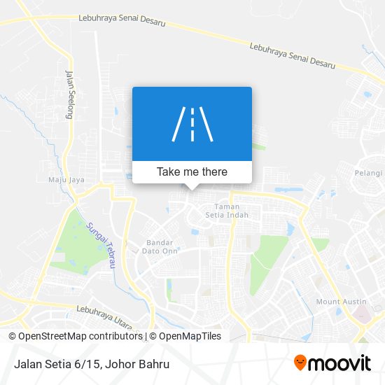 Jalan Setia 6/15 map