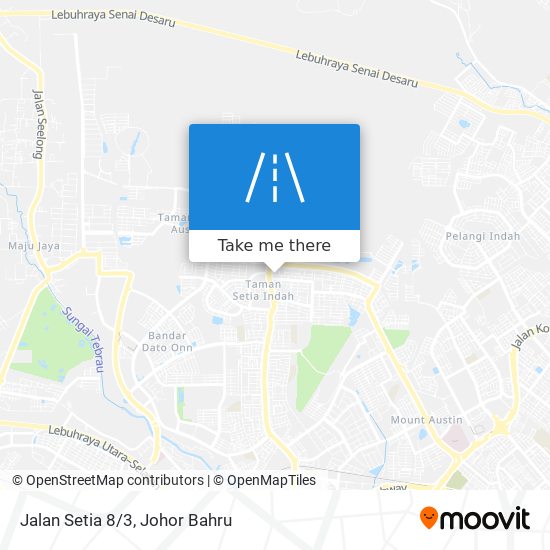 Jalan Setia 8/3 map