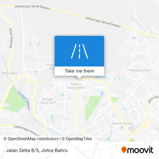 Jalan Setia 8/5 map