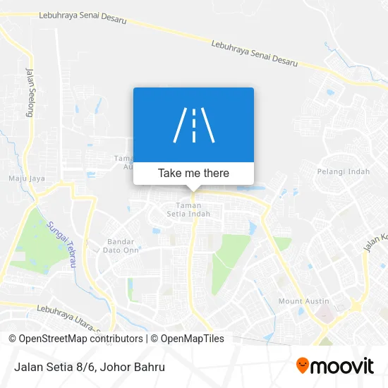Jalan Setia 8/6 map