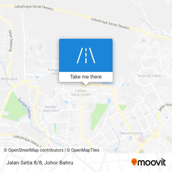Jalan Setia 8/8 map