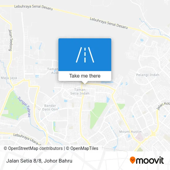 Jalan Setia 8/8 map