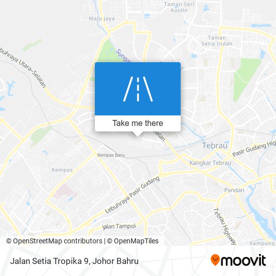 Jalan Setia Tropika 9 map