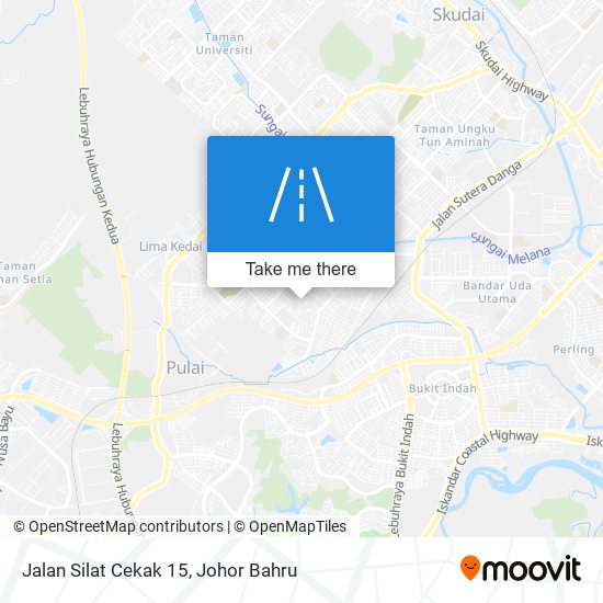 Jalan Silat Cekak 15 map