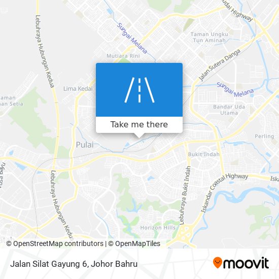 Jalan Silat Gayung 6 map