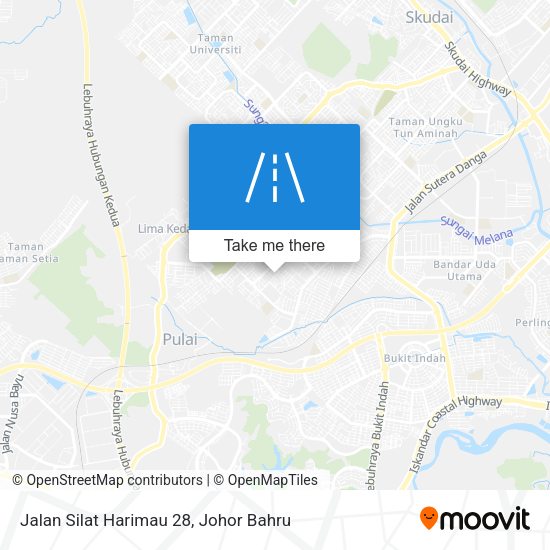 Jalan Silat Harimau 28 map