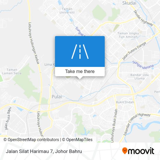 Jalan Silat Harimau 7 map