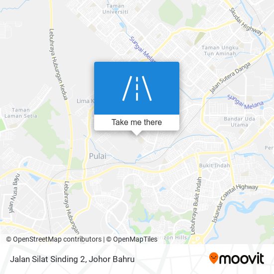 Jalan Silat Sinding 2 map