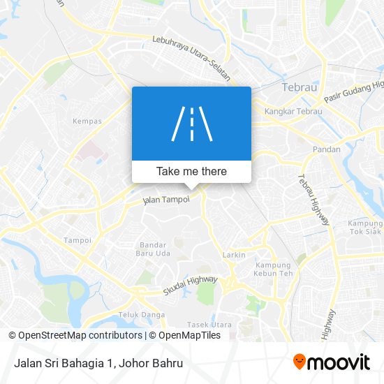 Jalan Sri Bahagia 1 map