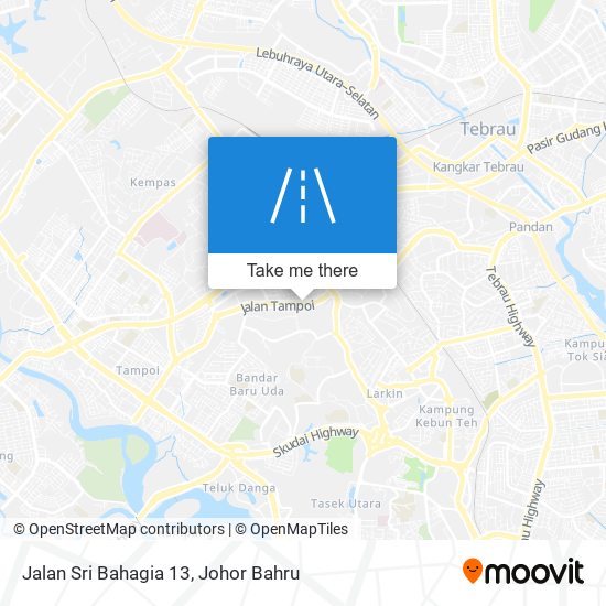 Jalan Sri Bahagia 13 map