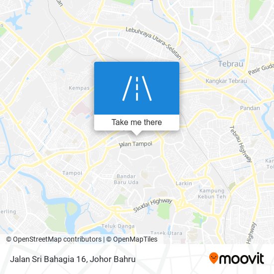 Jalan Sri Bahagia 16 map