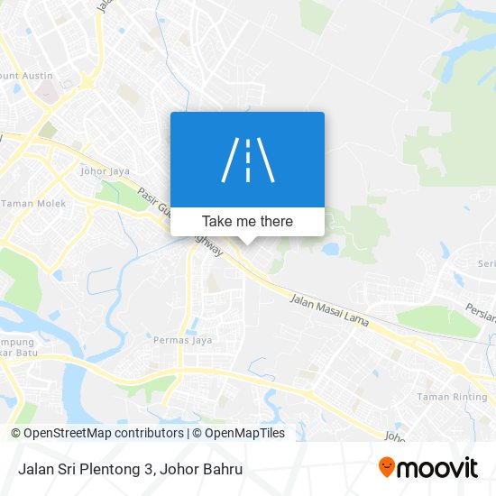 Jalan Sri Plentong 3 map