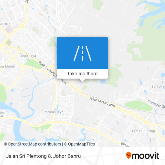 Jalan Sri Plentong 8 map