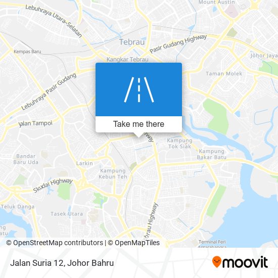 Jalan Suria 12 map