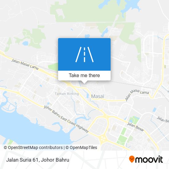 Jalan Suria 61 map