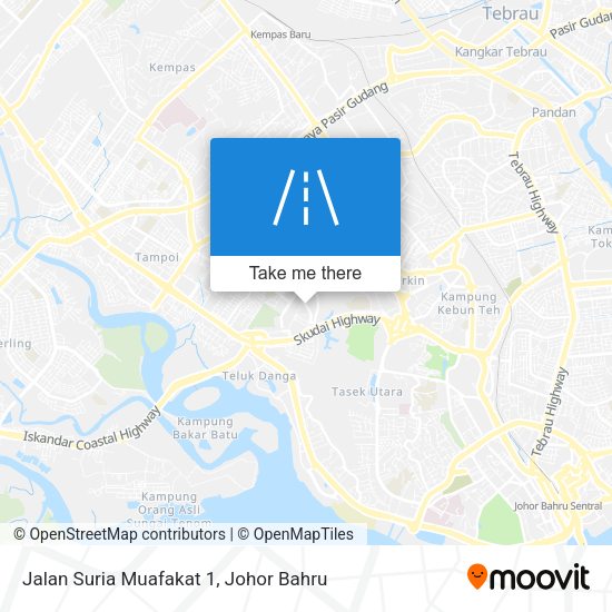 Jalan Suria Muafakat 1 map