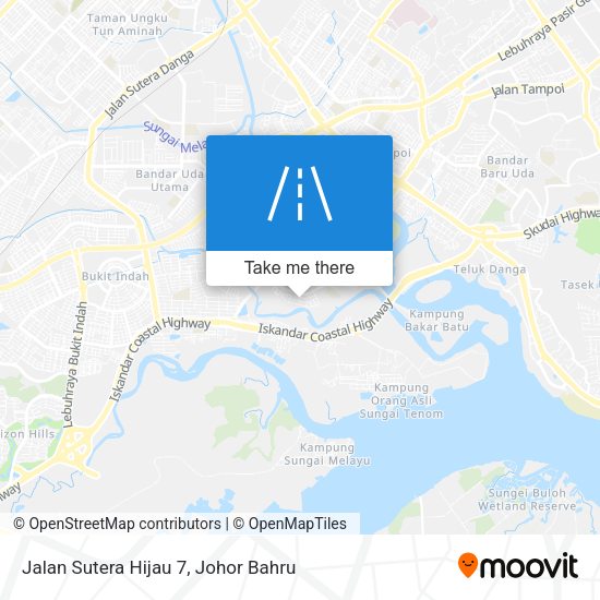 Jalan Sutera Hijau 7 map