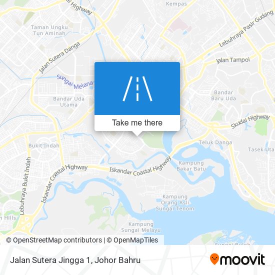 Jalan Sutera Jingga 1 map