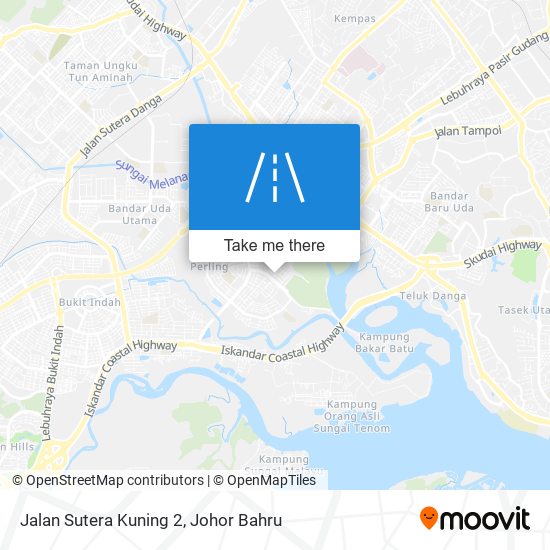 Jalan Sutera Kuning 2 map