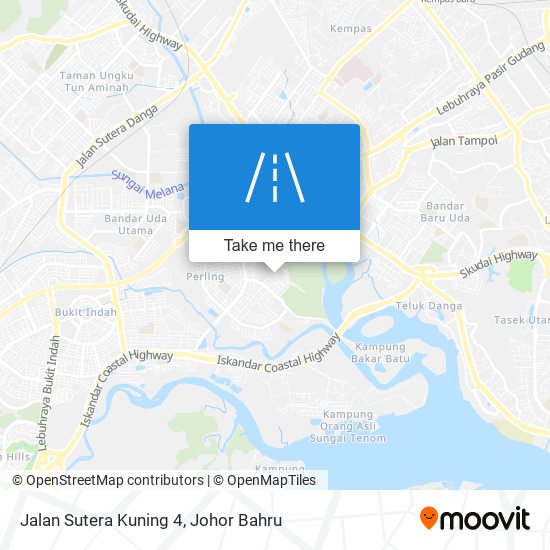 Jalan Sutera Kuning 4 map