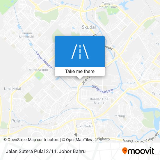 Jalan Sutera Pulai 2/11 map