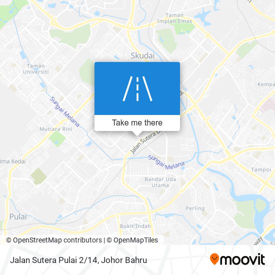 Jalan Sutera Pulai 2/14 map