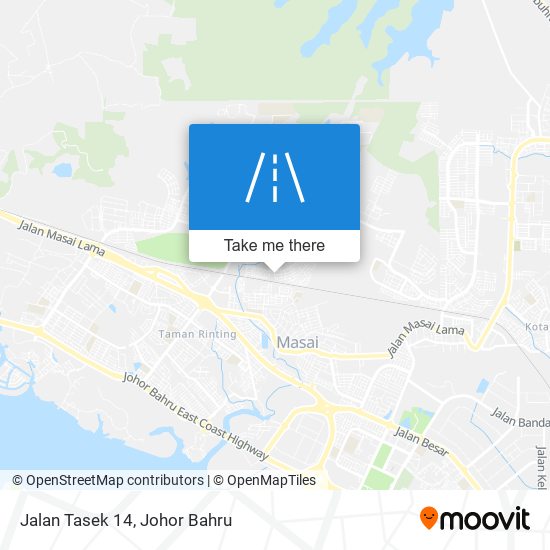 Jalan Tasek 14 map