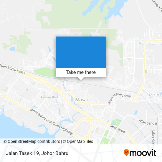 Jalan Tasek 19 map