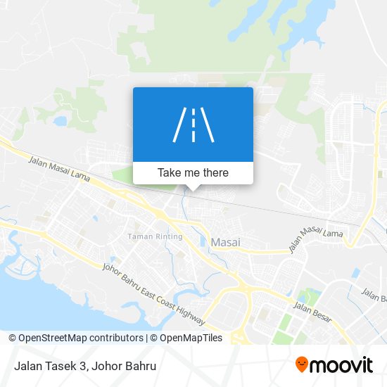 Jalan Tasek 3 map